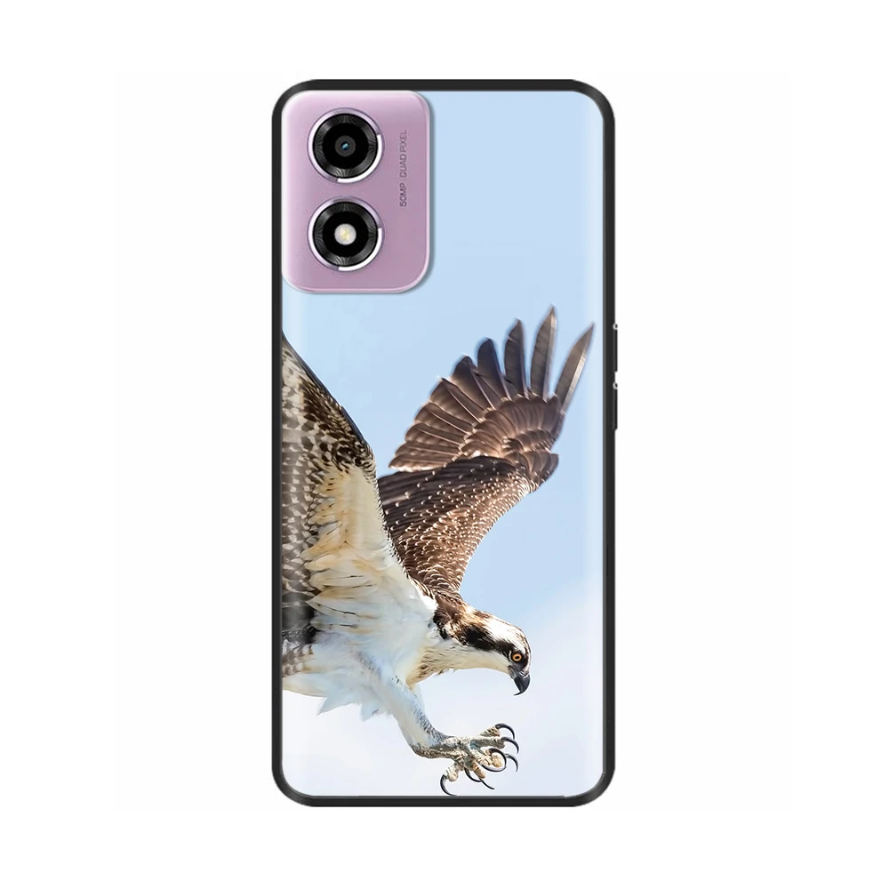 Shockproof Soft TPU Case for Motorola Moto E14 E13 E 14 MotoE14 Black Silicone Protective Phone Cover Cases Capa Fundas Coque