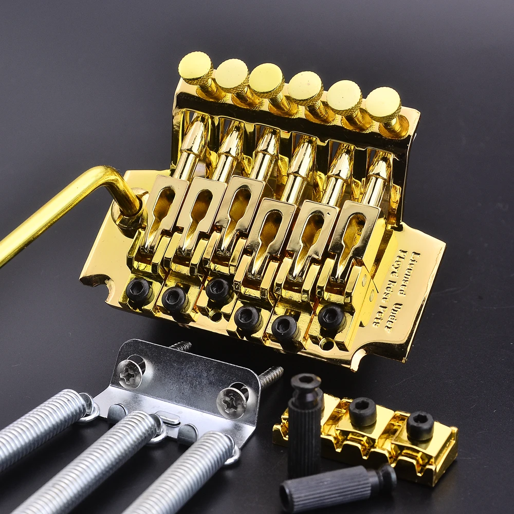 6Strings Gold Dilapidated inventory Guitar Tremolo System Bridge