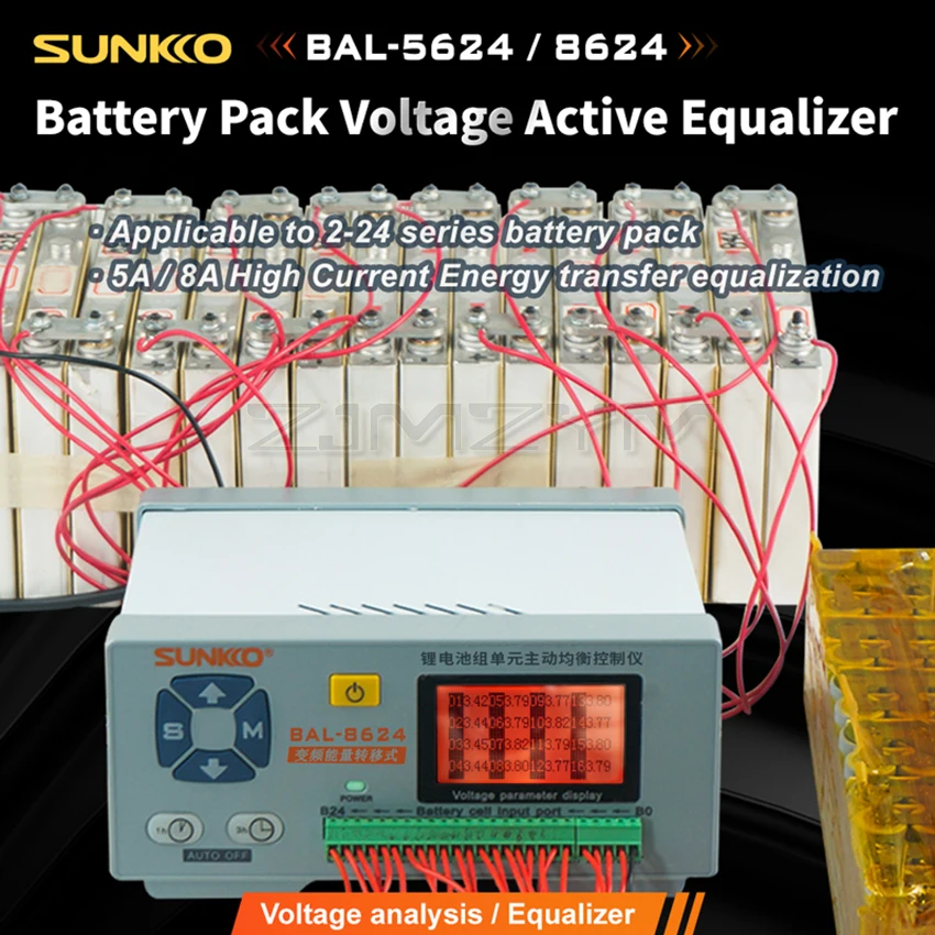 BAL-5624/8624 5A aktywny korektor litowy z akumulatorem litowym falownik nieniszczący Transfer wysokiej mocy narzędzie do szybkiej naprawy 2-24S
