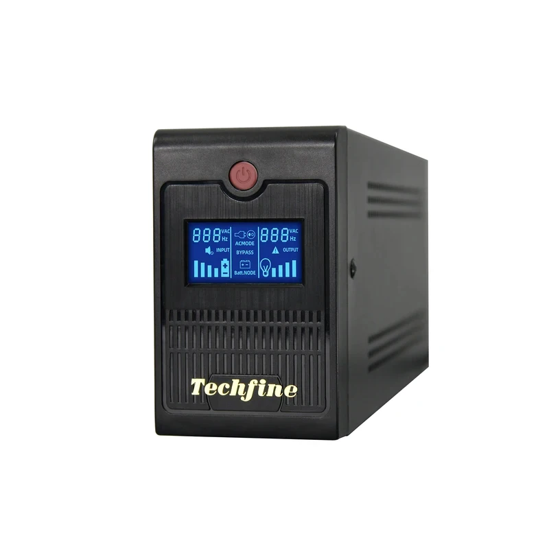 UPS Interactivo en Línea 600VA 1000VA 1500VA 3000VA, UPS para CCTV, Sistema de Respaldo de Energía de Emergencia