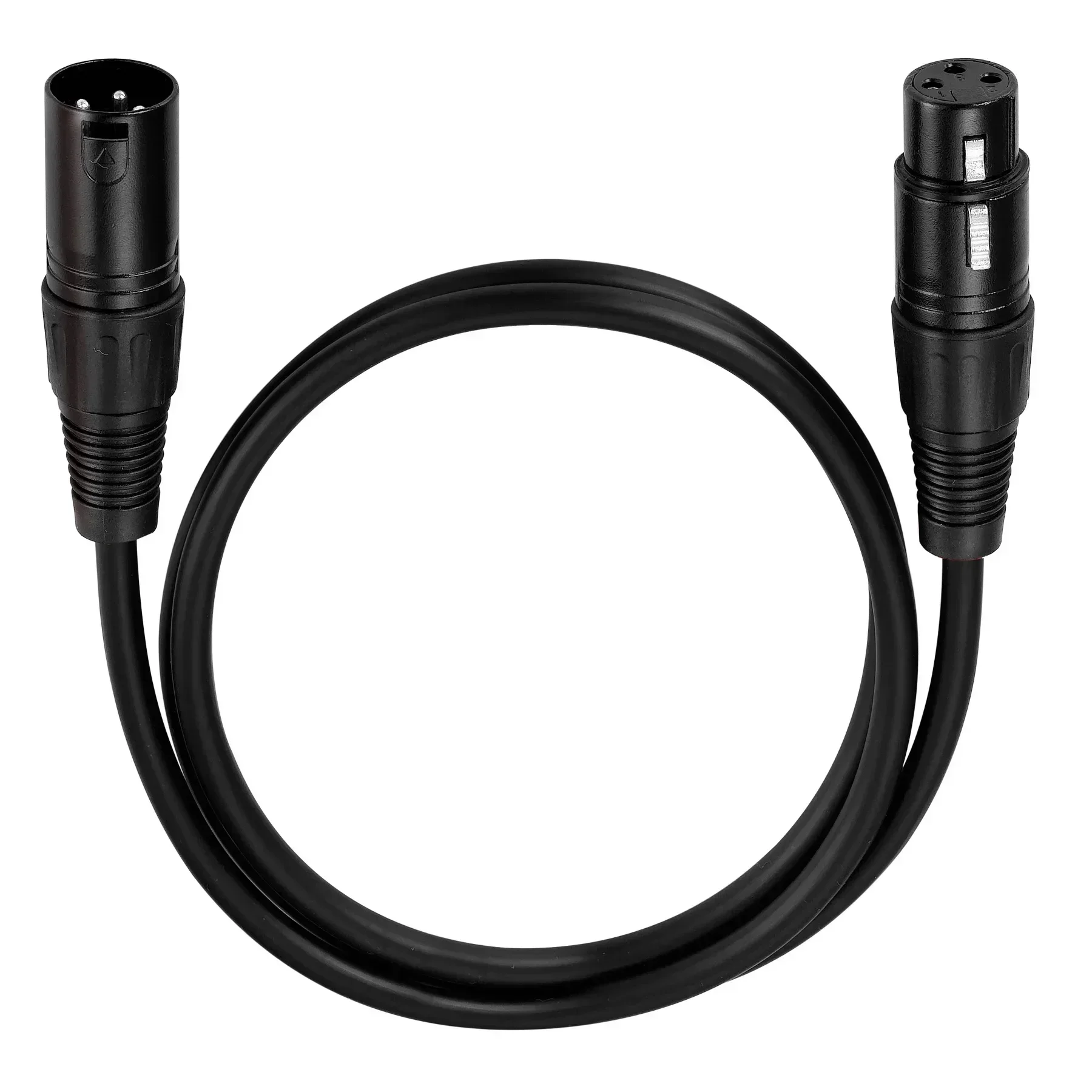 Kabel XLR męski do żeńskiego/męskiego M/F OFC Kabel audio ekranowany do miksera mikrofonowego Femlae do żeńskiego F/F 1m 1,8m 3m 5m 10m 15m 20m