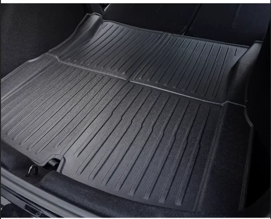 Cargo Liner Set For Tesla Model 3 2024 2021-2023.10 Highland All-Weather Trunk Mats Carpet Protect Frunk Front/Lower Boot Liners