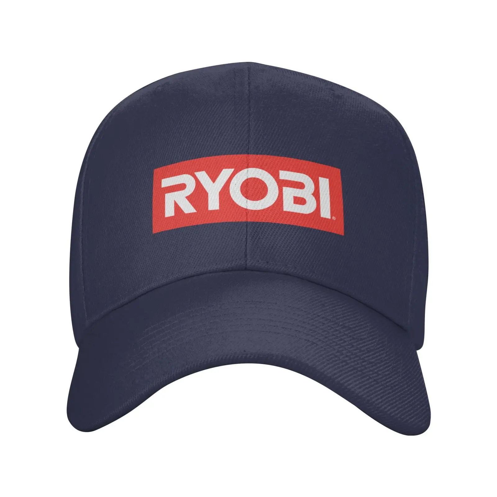 Casquette en denim avec logo Ryobi, chapeau de baseball, qualité