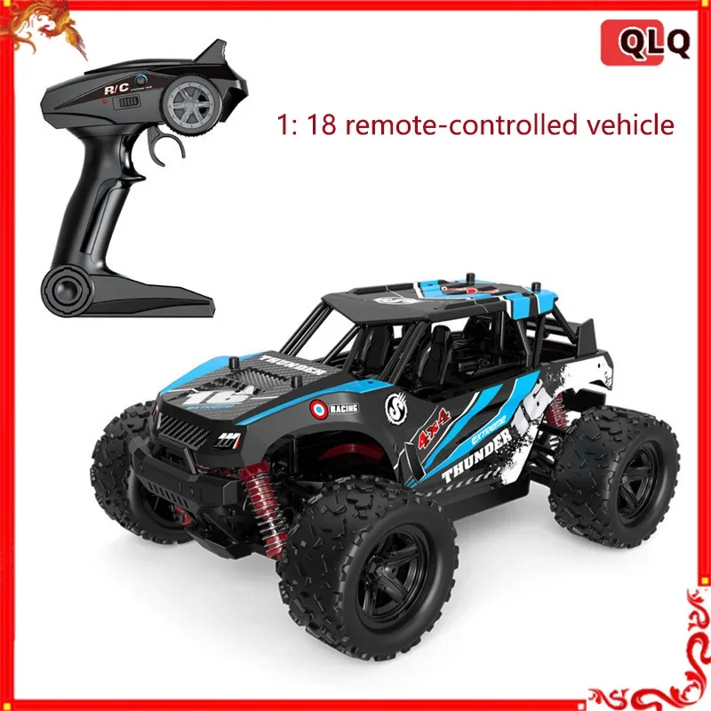 Rc Car High-speed Remote Control Car 1:18 Four-wheel Drive Off-road Vehicle 2.4g Children's Electric Remote Control Car Model