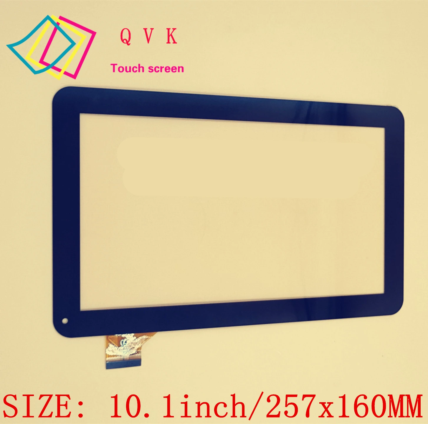 Painel de toque para tablet, substituição do sensor de vidro, digitalizador, preto, 10.1 ", 3G, Mazda TAB411, TAB-411, Novo