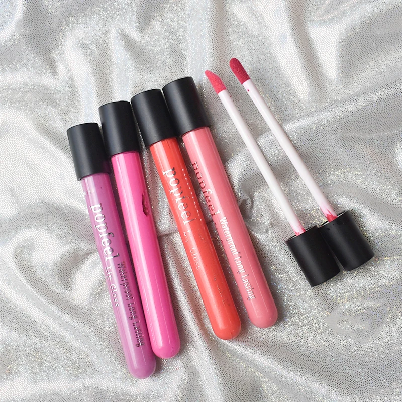 Matt Velvet Liquid Lipstick Waterproof Long Not Fade Matt Lipstick Gloss Labial Cosmeticos Non-stick Cup Women Makeup Tools