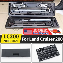 For 2008-2021 Toyota Land Cruiser 200 Tailgate Trunk Emergency Toolbox LC200 Fj200 Interior Upgraded Accessories Modification