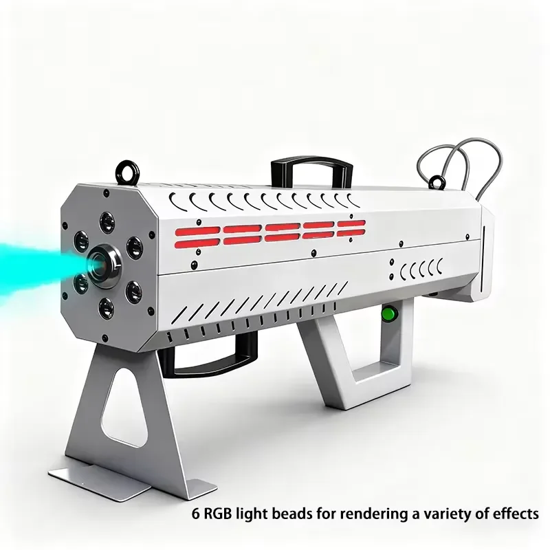 Igracelite Hand Hold Smoke Party 1500W RGB LED Air Column Fog Wedding Stage Event Marriage Night Club DJ Smoking