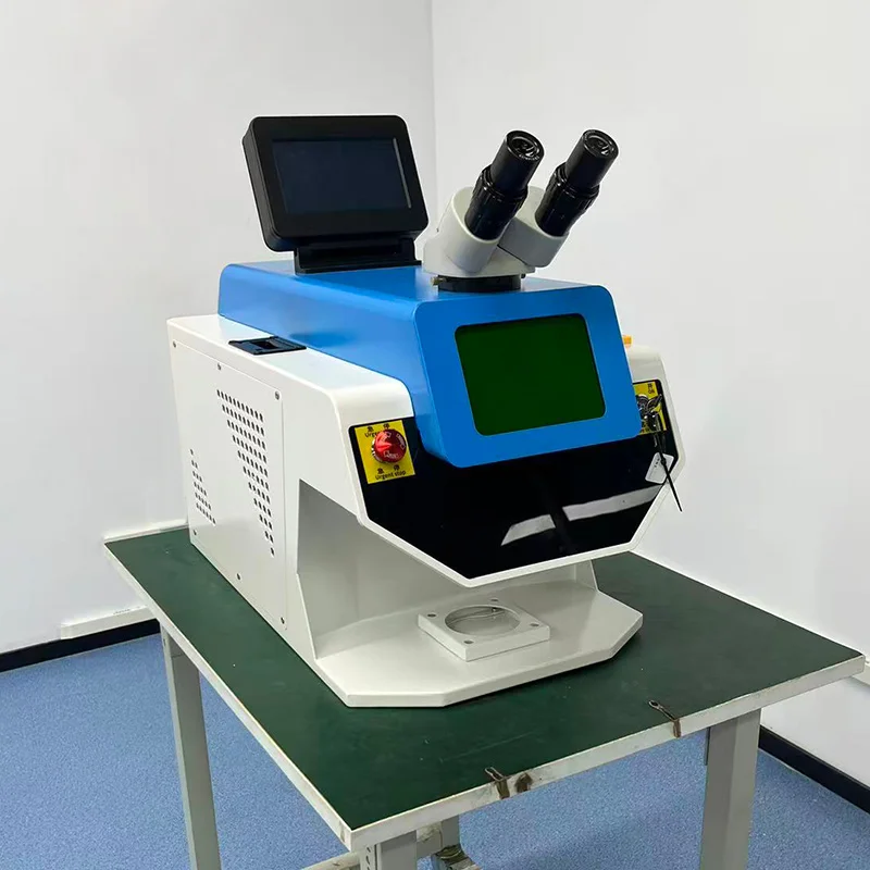Mini 150W Desktop YAG  Welder Machine New Condition Spot  Repair for Gold & Silver Jewelry
