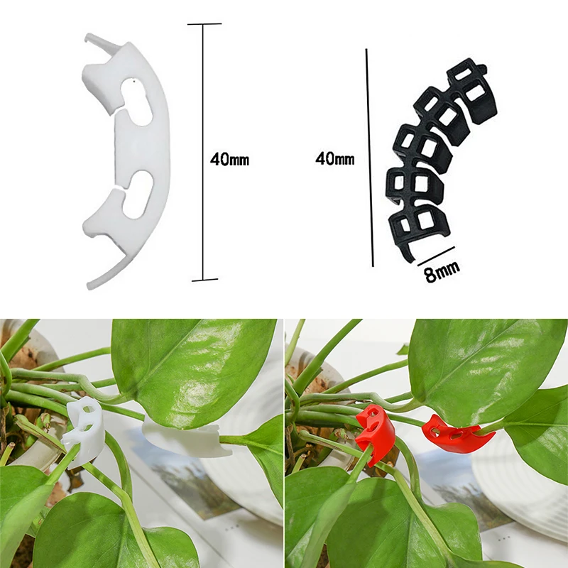 Vegetables Tomato Fixing Clips Reuseabl to Prevent Bending Support Clamp Fruit Flower Green Plant Seedling Reinforcement Clips