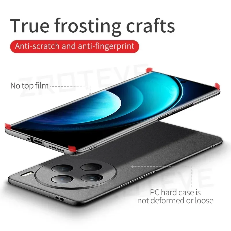 For RealmeGT Neo6 Case ZROTEVE Ultra Thin Hard PC Matte Cover For Oppo Realme GT Neo 6 SE 6SE GT6 6T GT6T Shockproof Phone Cases