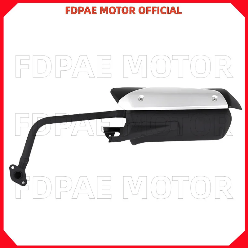 Muffler Exhaust Pipe for Wuyang Honda Wh100t-g-l-m-n-3