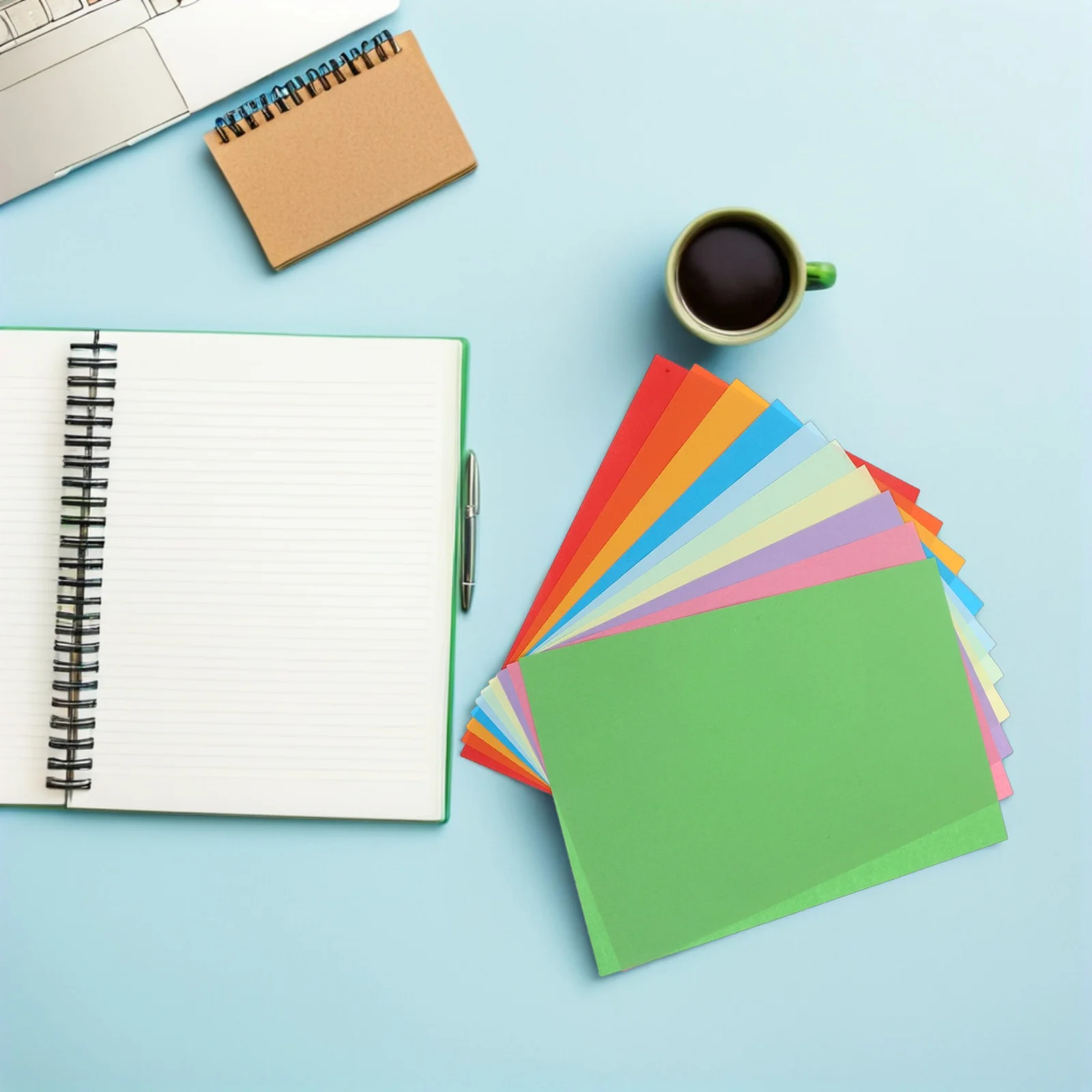 

300pcs A4 Colored Printer Paper 65G Multi Purpose Craft Sheets For School Office Projects Colorful Printing Paper Bulk Pastel