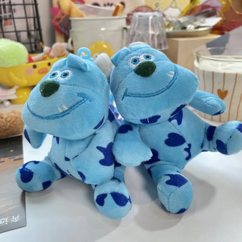 

Disney Sullivan Plush Toys Kawaii Backpack Pendant Creative Cartoon Blue Hairy Monster Keychain Girl Birthday Gift Peripheral