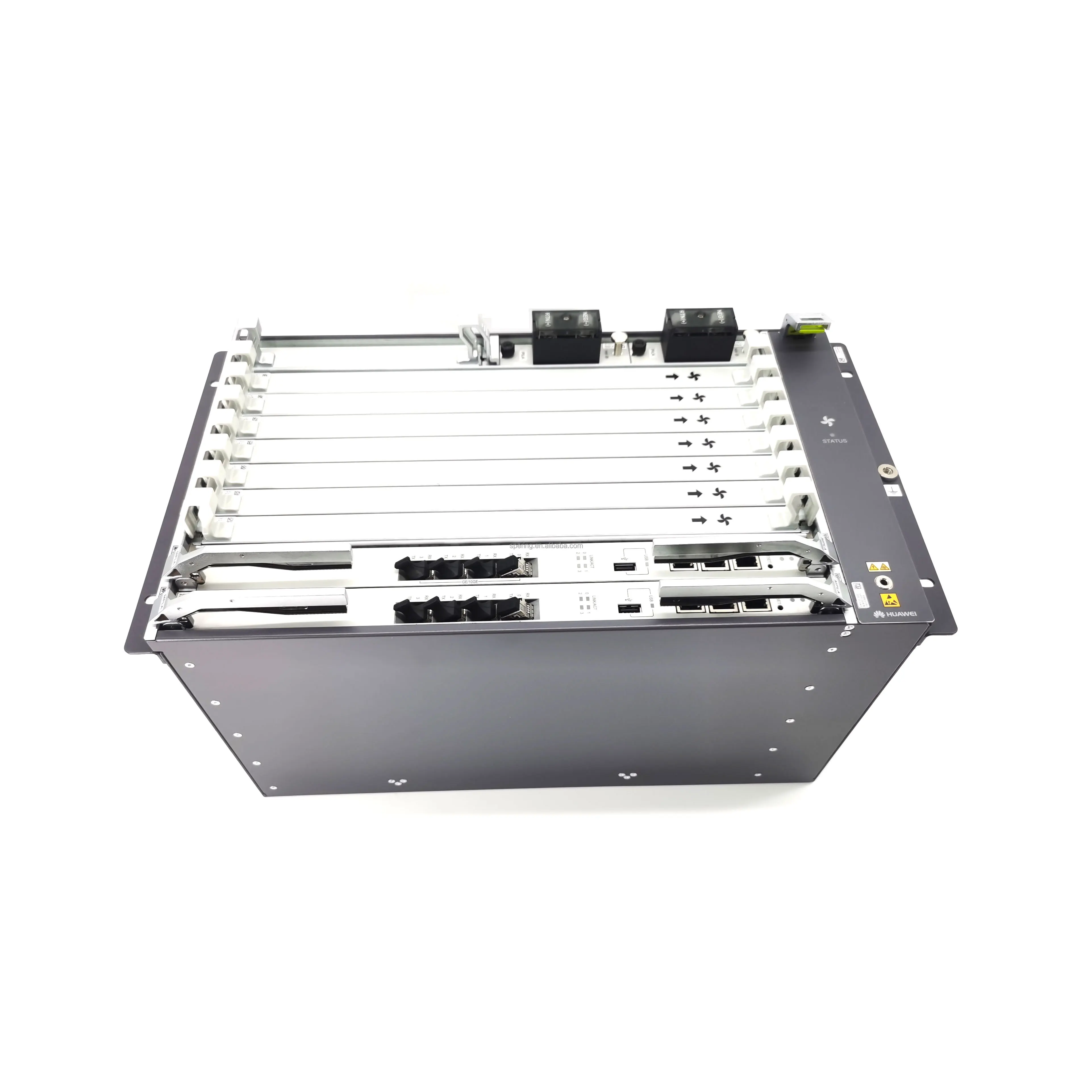 Fast Delivery Network Gpon 10G OLT MA5800 -X7 Optical Line Terminal , GPHF GPLS GPSF GPUFCard for Olt Gepon OLT 5800-X7 Price