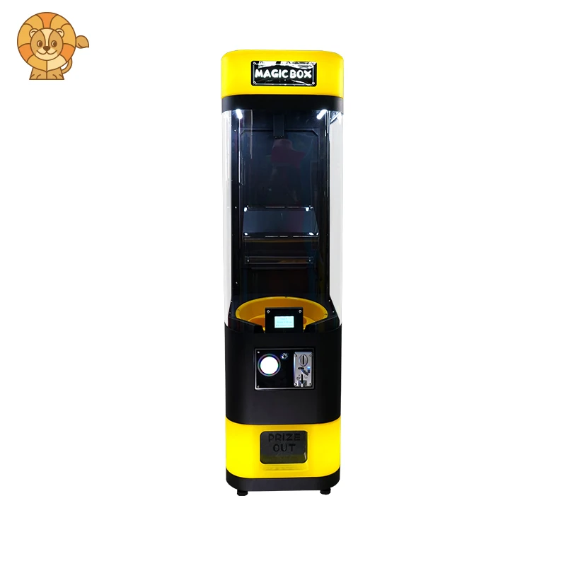 Low price high profit magic box capsule toy vending machine toy capsule machine PE material