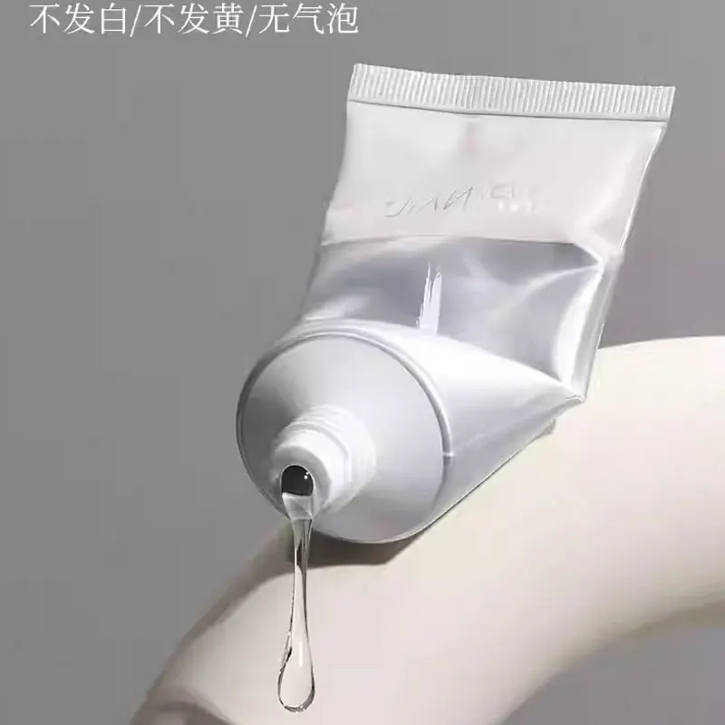 جل تمديد شفاف للغاية من MR Nail، وصلة أظافر سريعة غير مؤلمة، قالب أظافر جل كريستالي للعلاج بالضوء بدون ورق