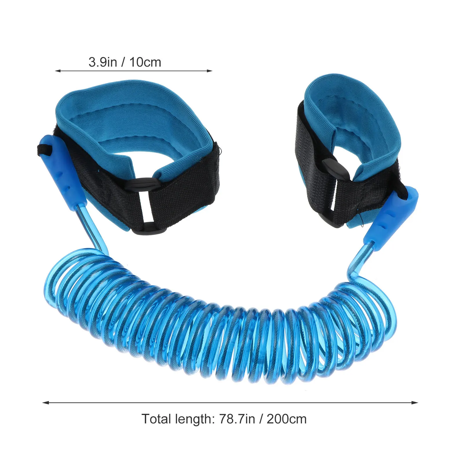 2M Anti Lost Wrist Link Reliable Safety Support for Young Children Prevent Separation in Public Places Toddler Harness