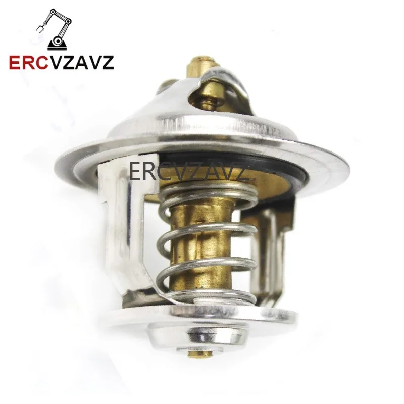 

Thermostat for Volvo EC140 EC160 EC210 EC240 EC290 EC330 EC360 EC460 BLC Excavator Diesel Engine Parts Silver