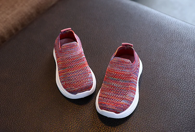 Kinder-Laufschuhe für Jungen und Mädchen, Lässige Atmungsaktive Rutschfeste Mesh-Walkingschuhe mit Weicher Sohle für Kleinkinder – Detail 8