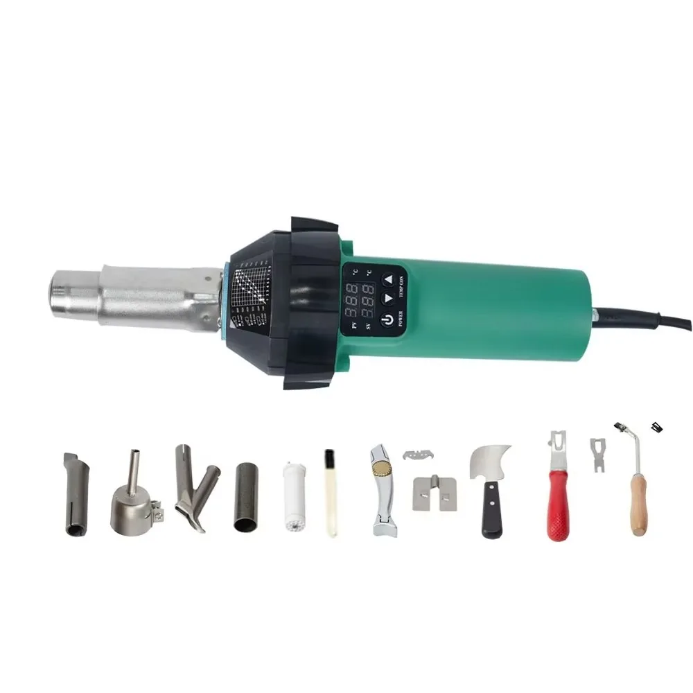 Geomembrane Welding Machine Digital Display High Power 1600W Plastic Hot Air Welding Gun