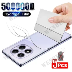 5Pcs Hydrogel Film For Redmi Note 14 Pro Plus 5G Screen Protector For Redmi Note 13 Pro 4G 5G Plus Back Film