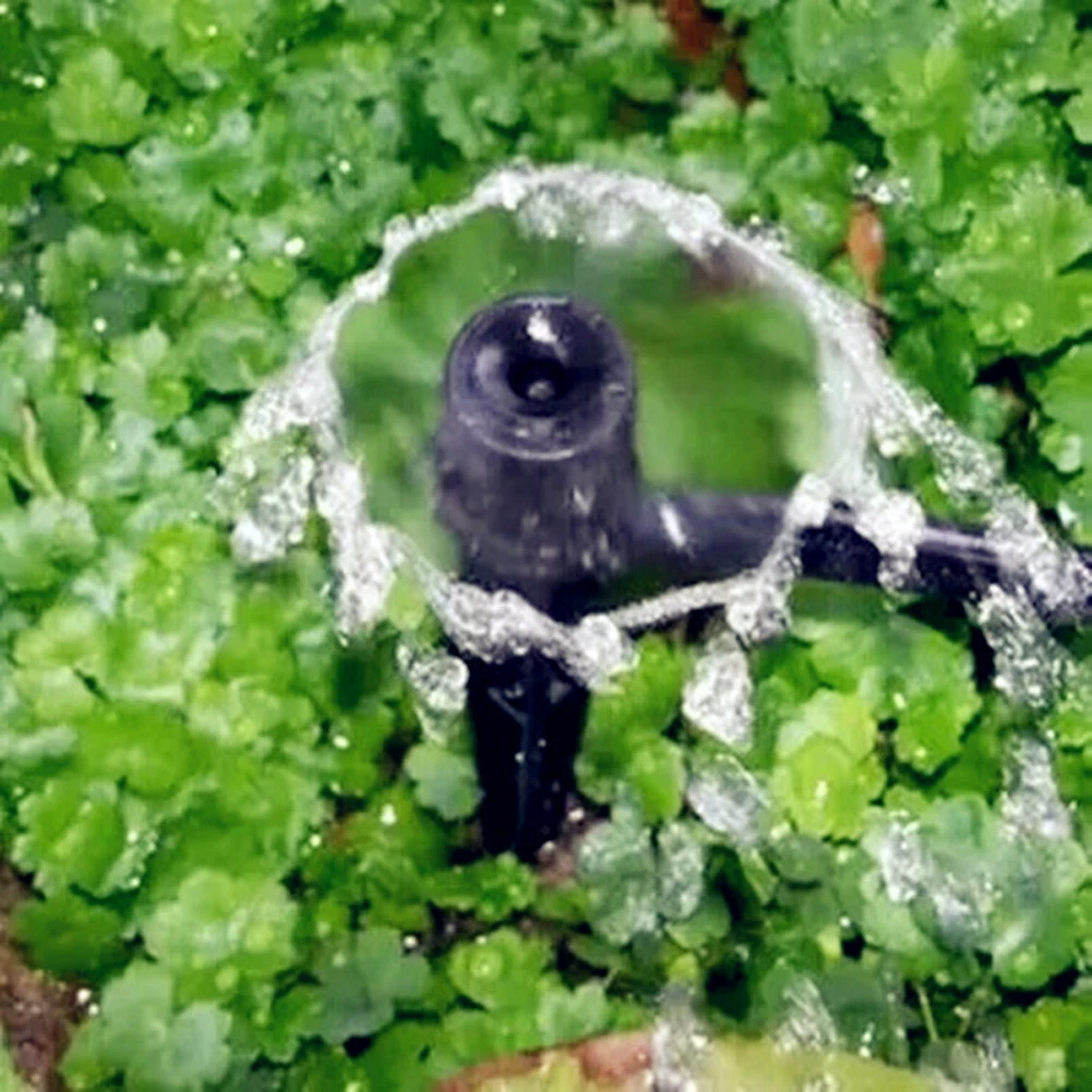 5 قطعة 4/7 خرطوم حديقة سقي إيدي تدفق الرش 13/17/19/26 سنتيمتر منقط للري إدراج الأرض 360 درجة قابل للتعديل الرش