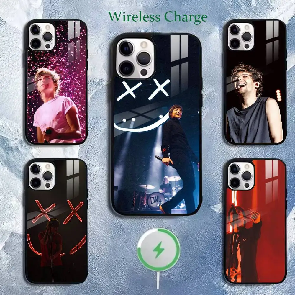 

Singer L-Louis T-Tomlinson Phone Case For iPhone17,16,15,14,13,12,11 Plus,Pro,Max Magnetic with Wireless Charging