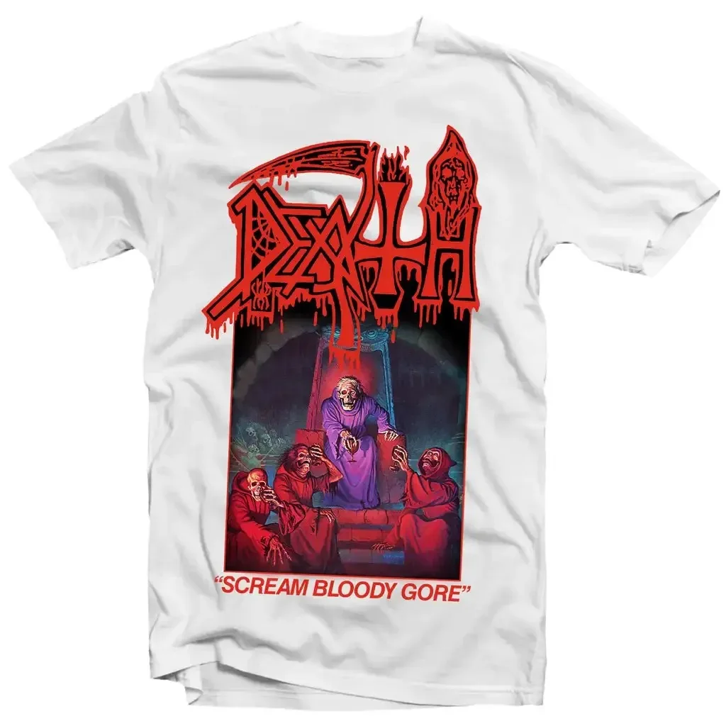 2026 Humorvolles Death Metal Band T-Shirt Unisex Sommer Death Metal Kurzarm T-Shirts für Damen und Herren – Detail 9