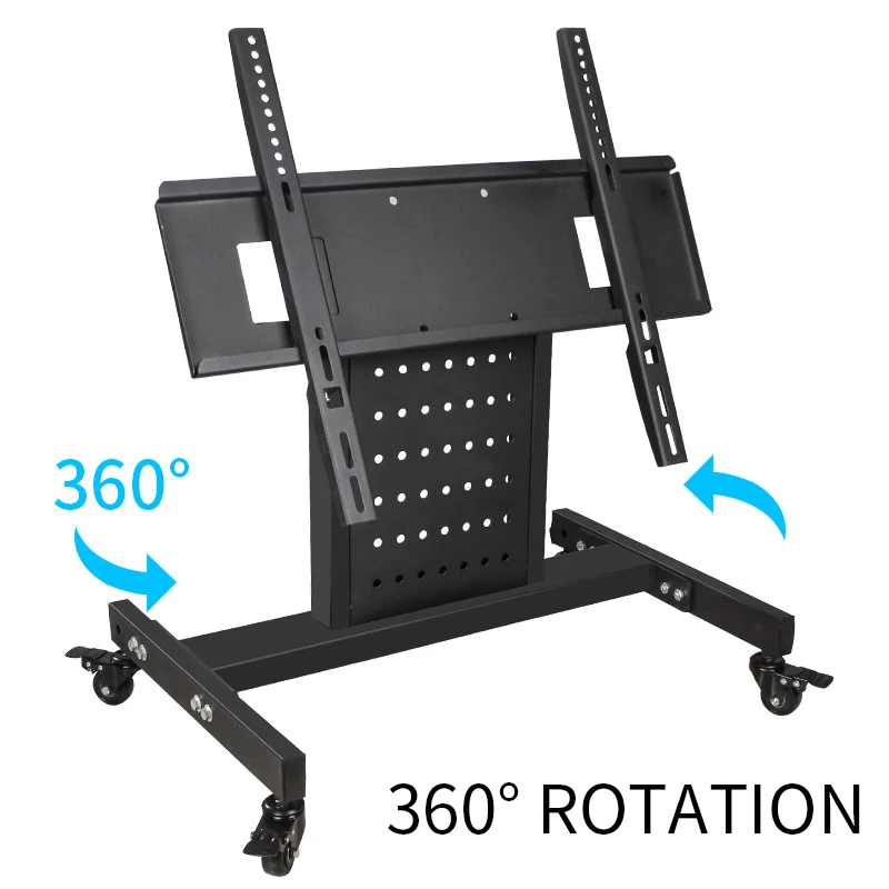 Imagem -02 - Cart Levantamento Móveis Rolantes Mount Outdoor Stand Trolley Monitor de Tela de Plasma Braço de Apoio de Baixa Altura 601 32 75 tv