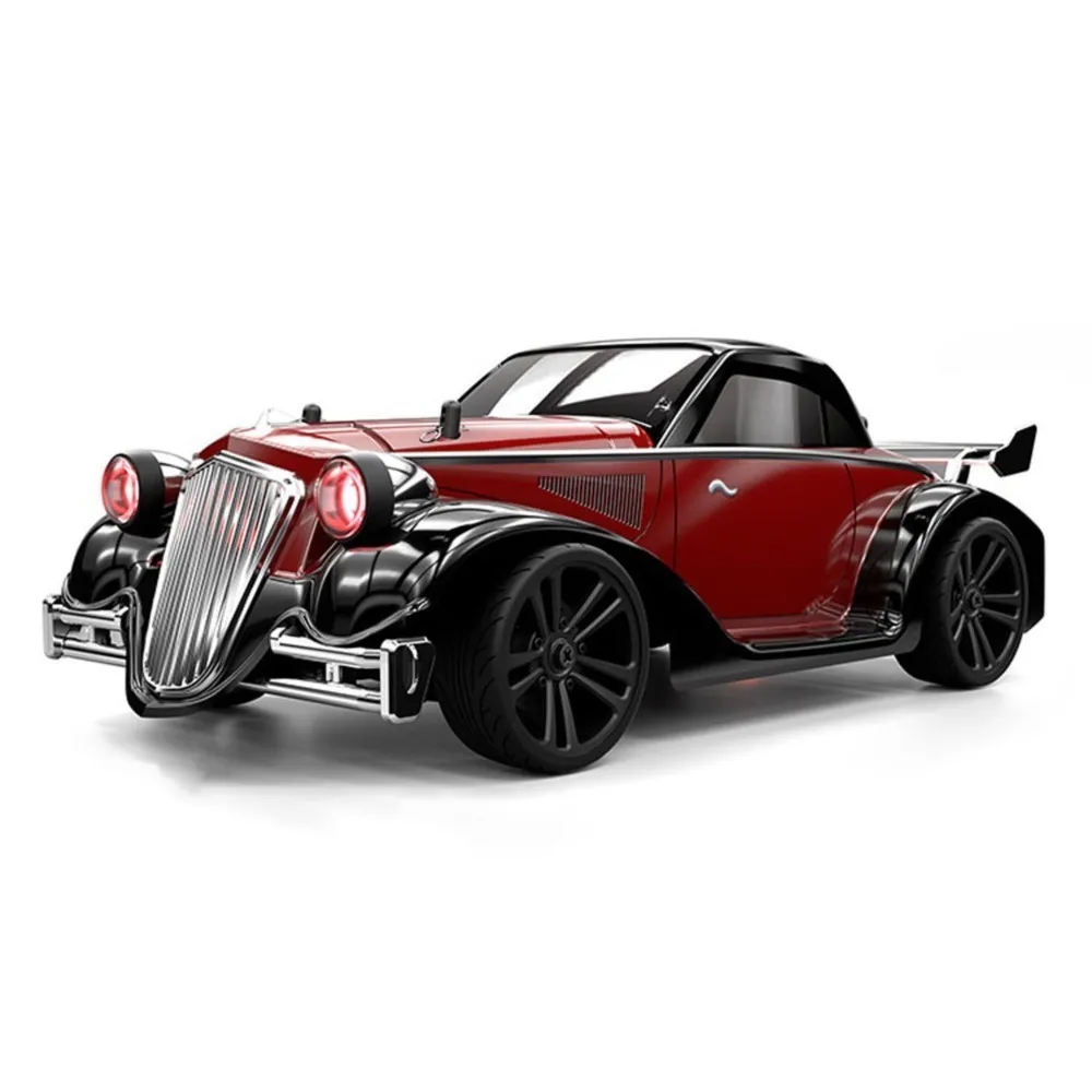 Venta de EE. UU., 35 KM/H SCY 16302 1/16 4*4, vehículo de deriva RC, modelo de Radio, coche Vintage, eje de transmisión central de Metal, corte de bajo voltaje