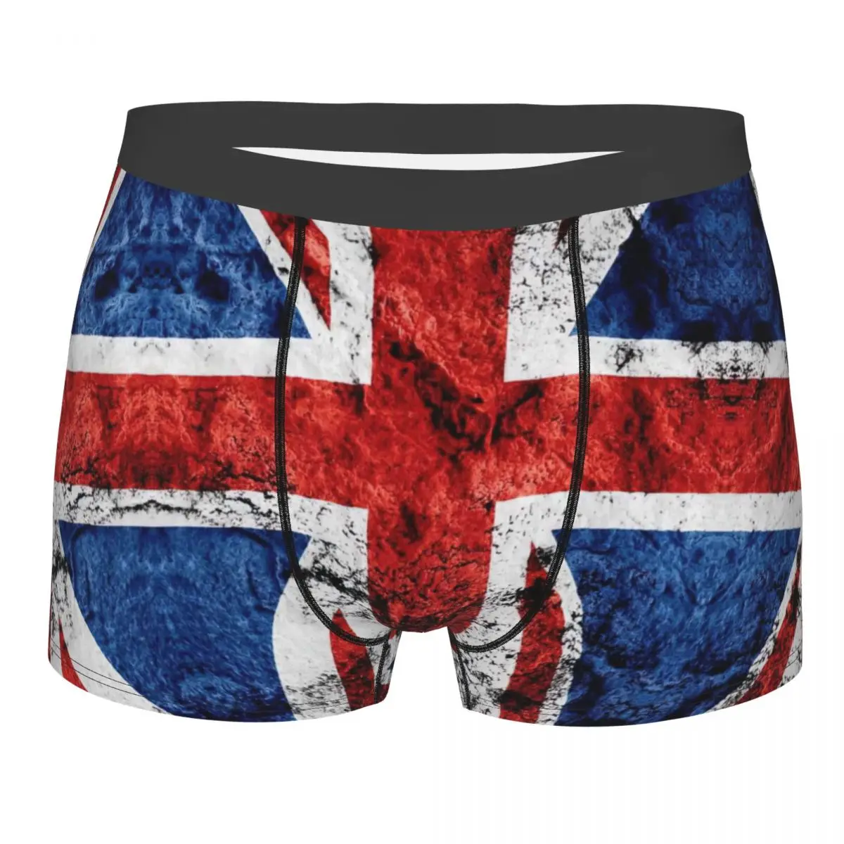 United Kingdom Flag Underpants Cotton Panties Men's Underwear Ventilate Shorts