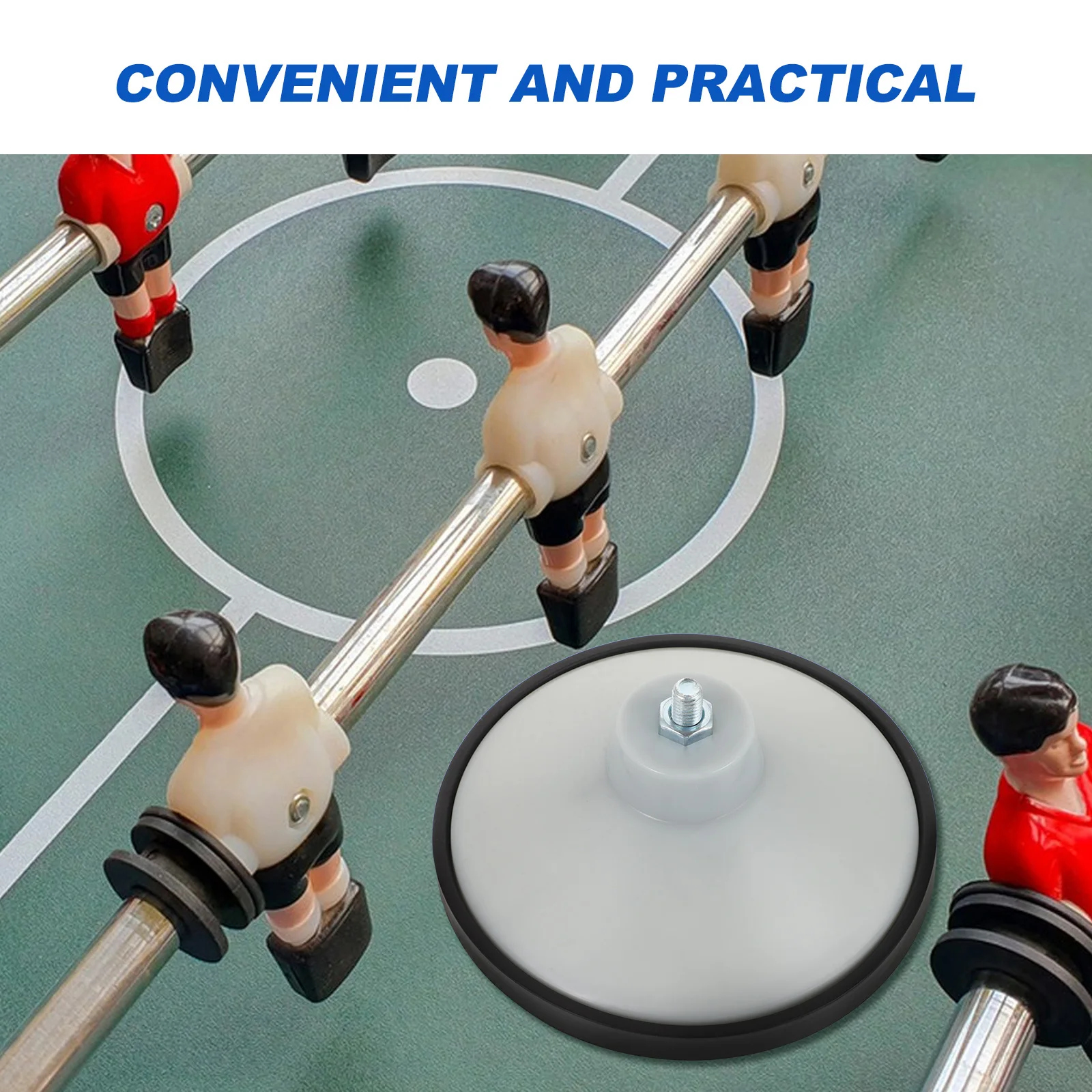 

Nonslip Plastic Football Foot Pad Foosball Machine Accessory Table Football Replacement Leveler Stabilizing Floor Cushion For