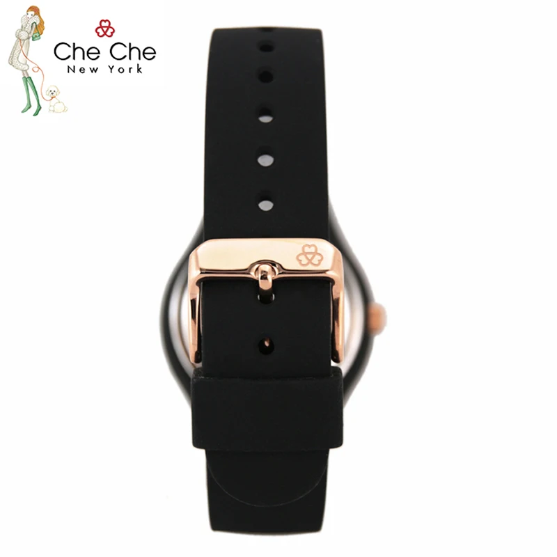 CheChe watch for women authentic full of diamonds elegant wind silicone Women Wristwatch dazzling trend rhinestone hip-hop CC017