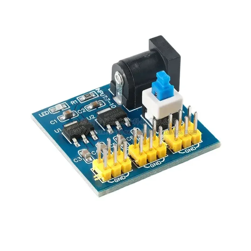 

Многоканальный источник питания модуля преобразования постоянного тока в постоянный от 12 В до 3,3/5/12 В AMS1117