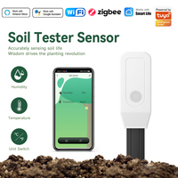 Smart ZigBee wifi Soil Tester Temperature Meter Moisture Humidity Sensor Plant Monitor Detector Garden  APP Real-time Monitoring