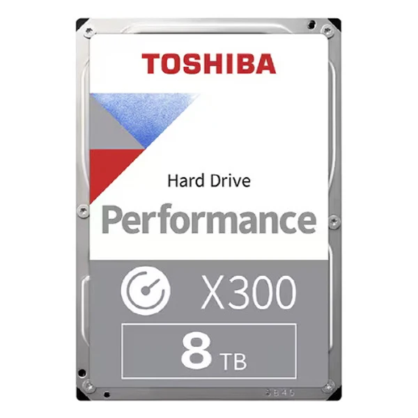 Toshiba X300 8TB 3.5 Inch HDD Hard Disk HDWR780 (SATA3/7200RPM/512M)