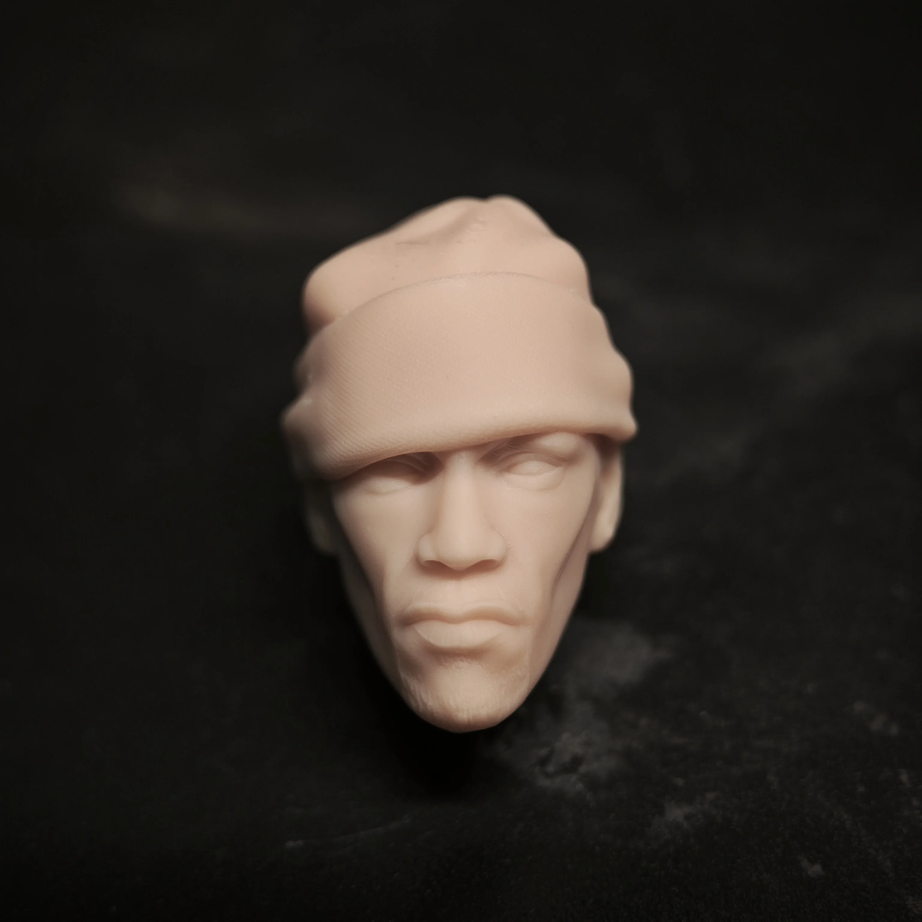 HL1686 DIY Customized 1/18 1/12 1/10 Scale Unpainted Head Sculpt for 3.75