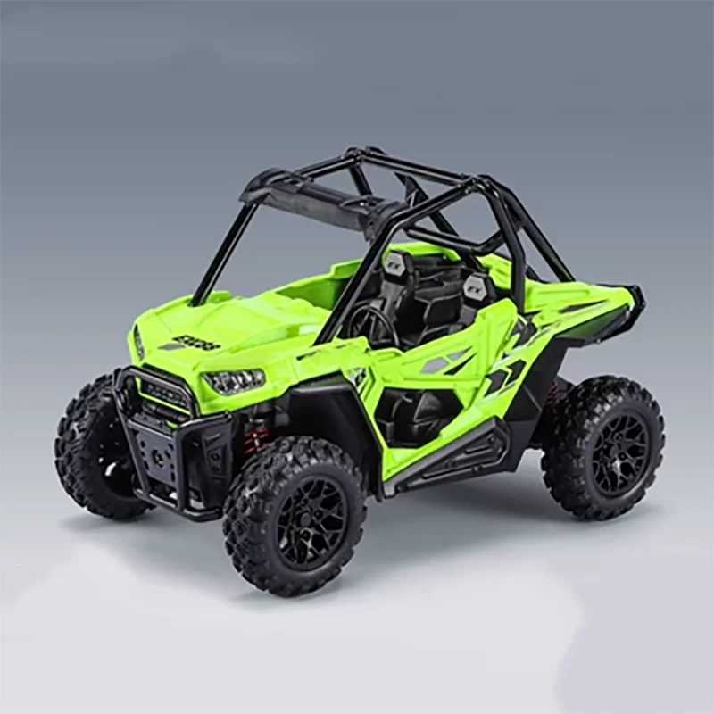 Diecast 1: 24 Scale All Terrain Off-road Vehicle Alloy Sound-light Echo Model Toy Gift Collection Display