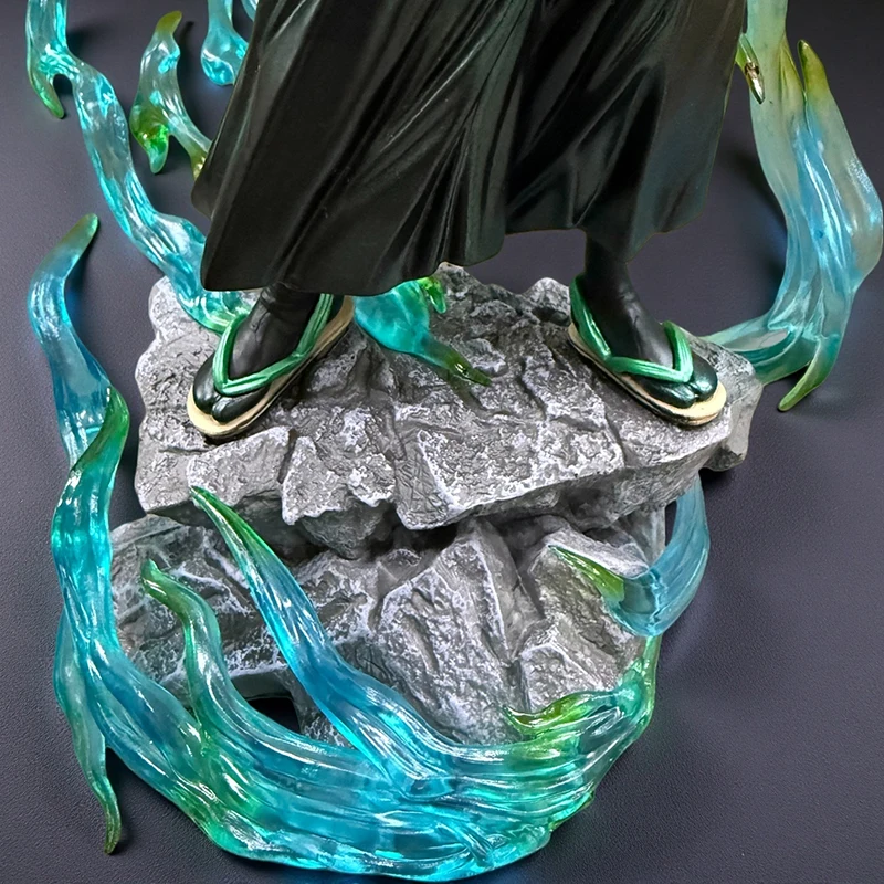 Figuras de acción de 33CM de dibujos animados de Anime Demonio Slayer Kny Tokitou Muichirou, estatua de Anime de Pvc, juguete, adornos decorativos de escritorio, regalos para niños