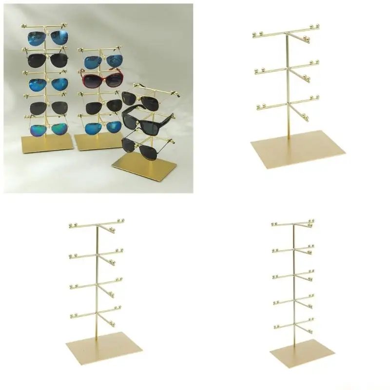 31BF Eyeglasses Holder Stand for Sunglasses Metal Eyewear Storage and Display Rack