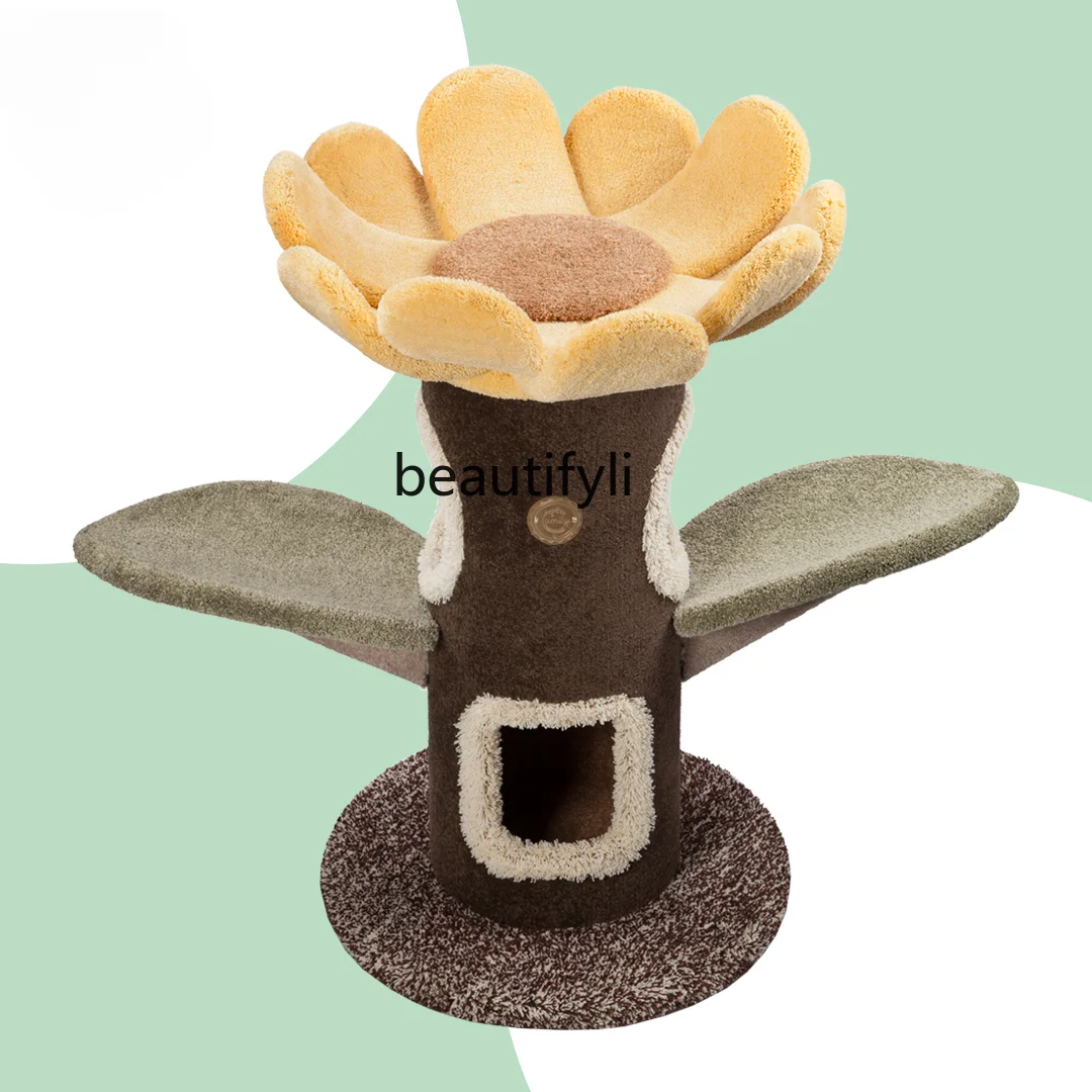 SUNFLOWER Cat Tree  Castle Cat Nest  Climbing Frame   Toy