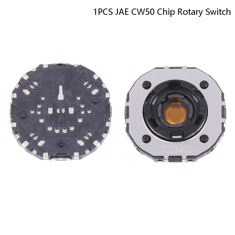 1Pcs Japanese JAE CW50 CW50 Chip Rotary Switch 5-way Hollow Shaft Encoder 12 Positioning With Push Switch-B2