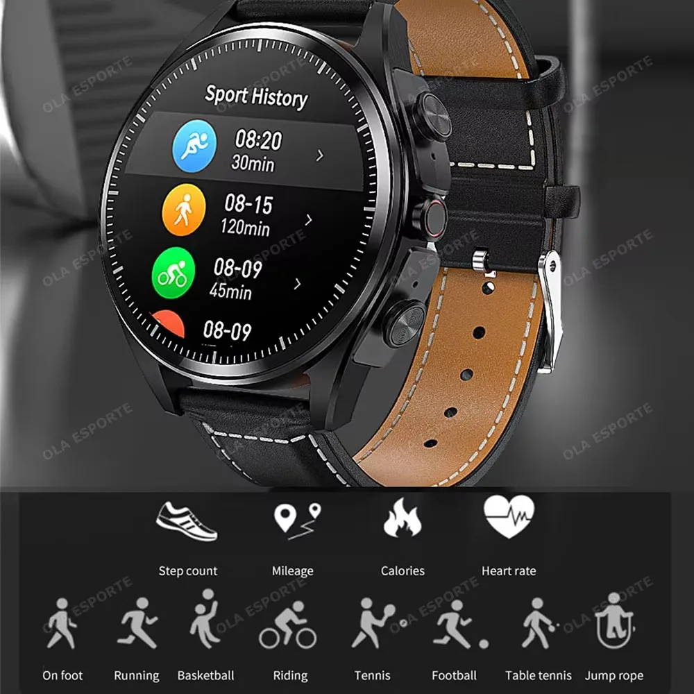 Ola Esporte F26 TWS Smart Watch Earphone 3 in 1 Phone Call Smart Watch for Men Women NFC Wireless Earbuds MP3 Watch Custom Face