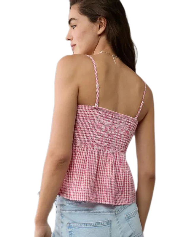 Top Retro de Hong Kong, Estilo Informal, con Tirantes en V, para Mujer, Verano, Juvenil, Versátil, Adelgazante