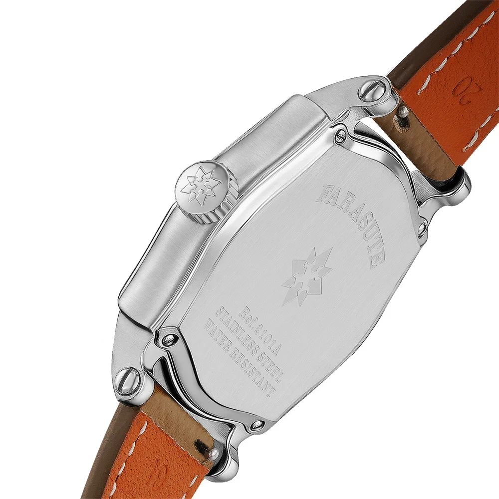 FARASUTE Fashion PT5000 Automatic Mechanical Watches For Men Fashion No Numberless Dial Sapphire Wristwatch Montres Pour Hommes