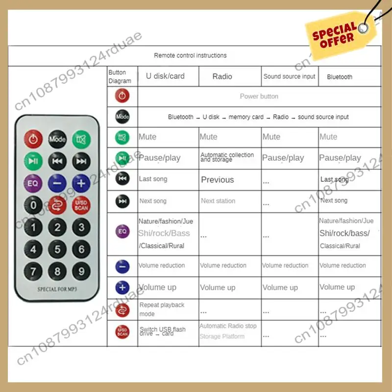 A75T 2X40W Amplifier Stereo MP3 Decoder Board Decoder Board 7V-25V Audio Power Bluetooth 5.0 FM Radio JQ-D128BT Module
