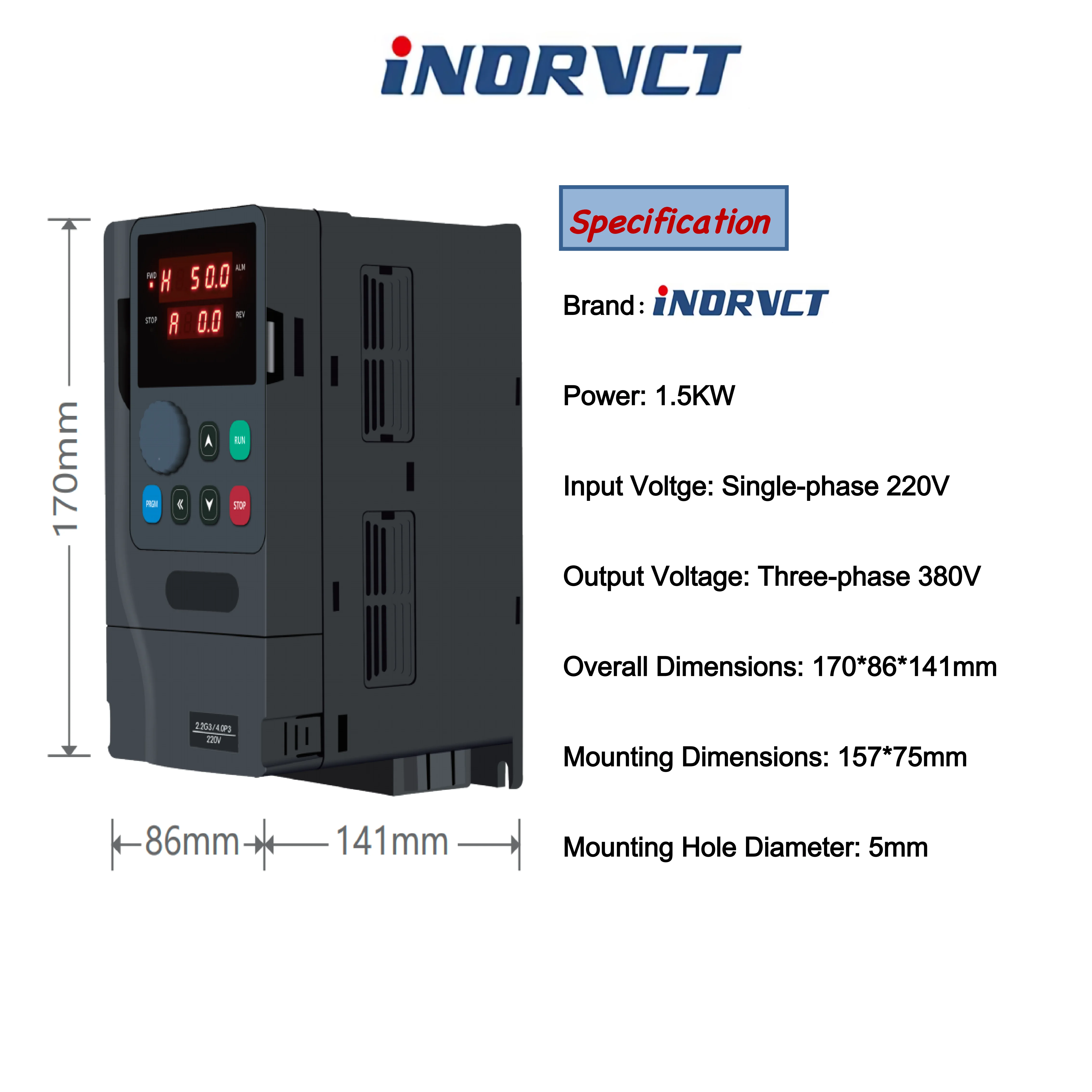 Inverter Surya MPPT VFD 0.75KW - Mppt Solar Pump Controller 1.5Kw ulasan dan harga