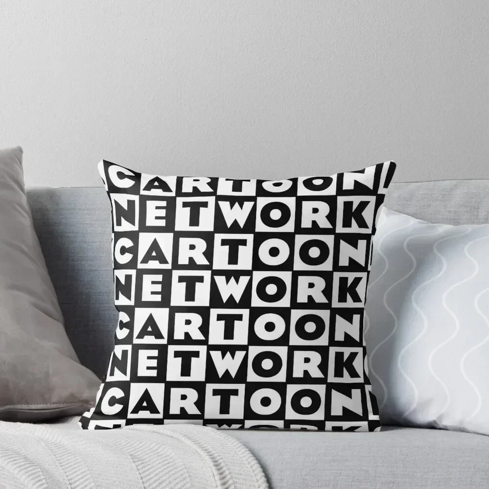 

Original Cartoon Network Logo Throw Pillow Decorative Cushions Decorative Sofa Cushion Cushions Home Decor pillow