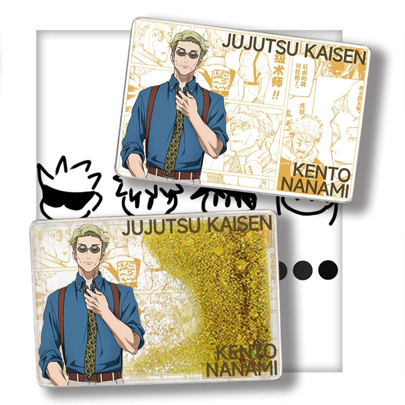 Jujutsu Kaisen Satoru Gojo Nanami Kento Fushiguro Megumi Anime Peripheral Cartoon Desktop Ornaments Kawai Collection Gifts Goods